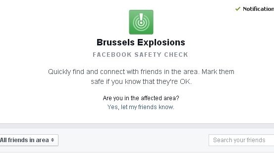 Facebook a activat funcţia „Safety Check”