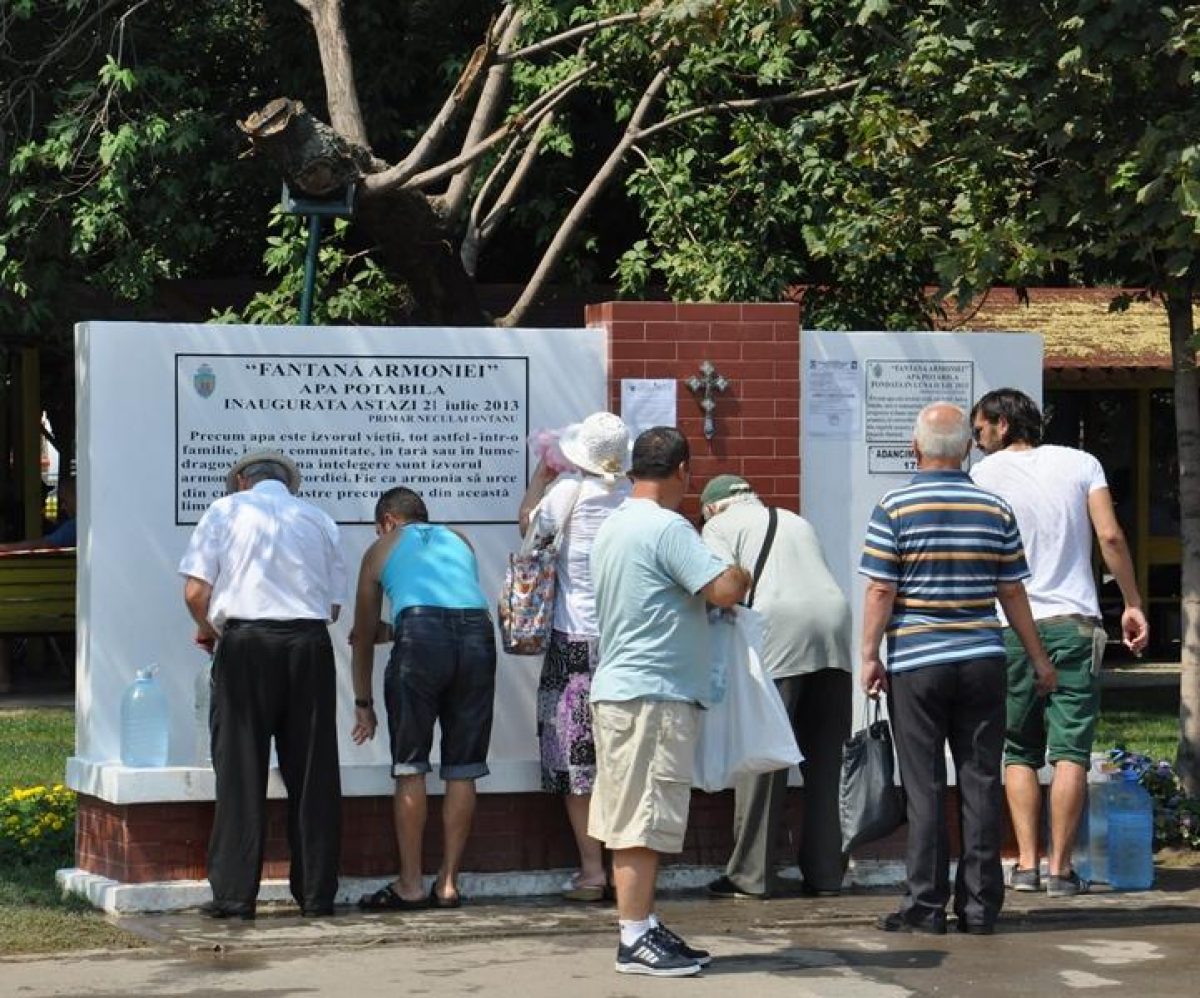 Încă 11 fântâni construite în Sectorul 2