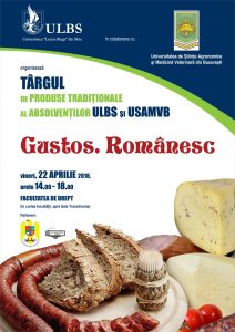 Târgul ”Gustos. Românesc”, realizat de universitari