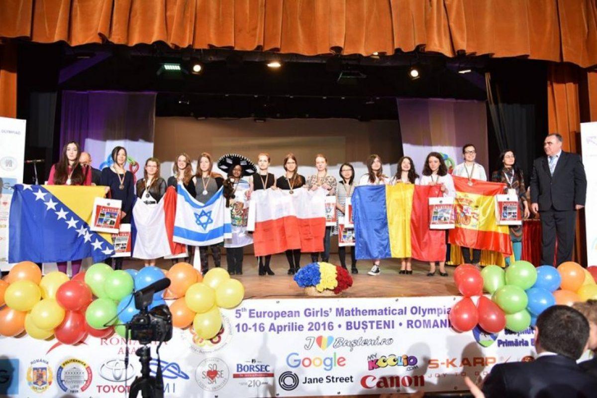 8 medalii la Olimpiada de Matematică pentru Fete