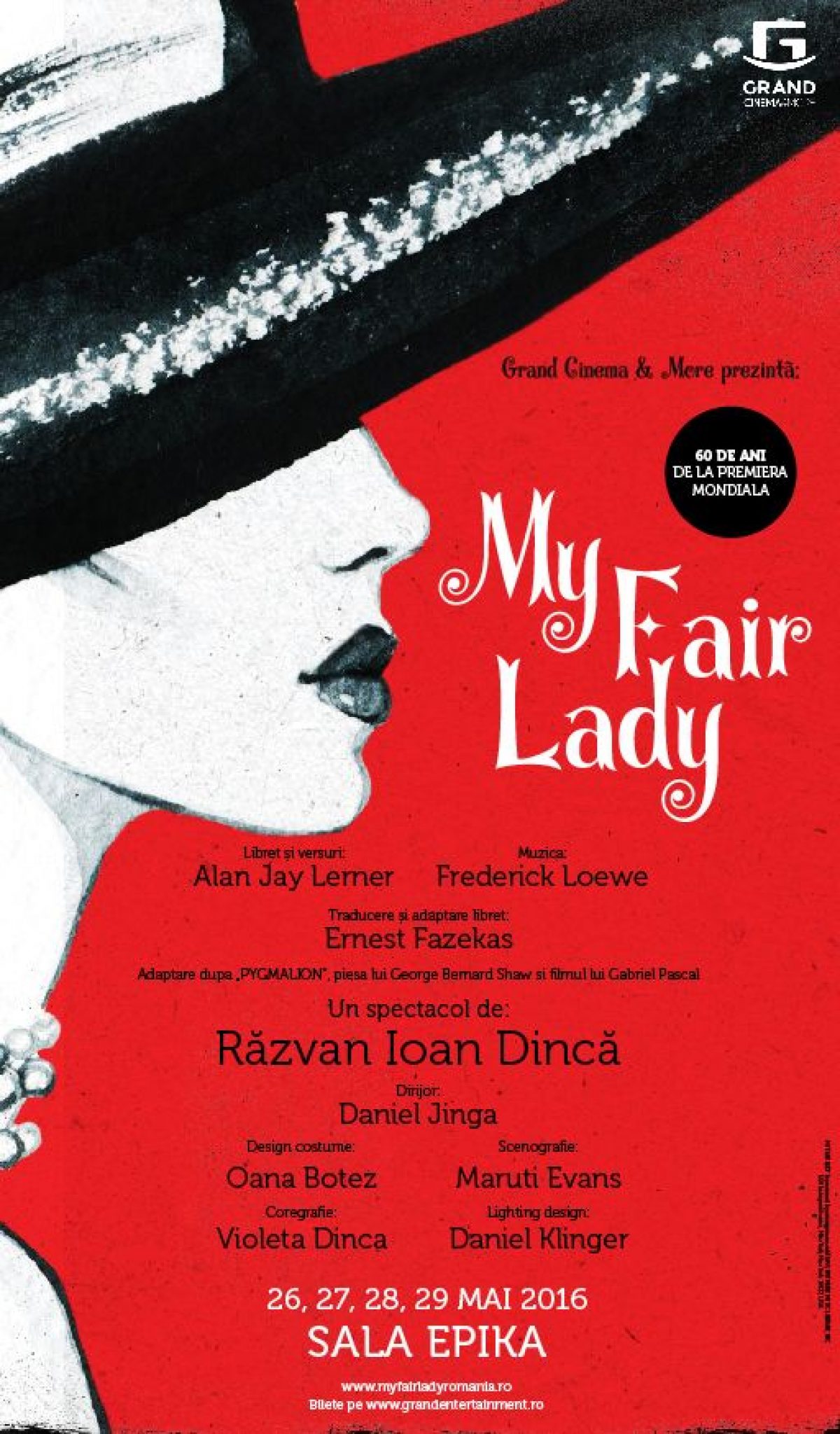 “My Fair Lady”, premieră la Grand Cinema & More