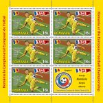 Campionatul European de Fotbal 2016, pe timbre