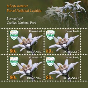 Parcul Naţional Ceahlău, pe timbre