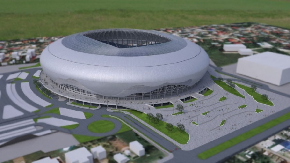 Lucrările la noul stadion „Ion Oblemenco”din Craiova sunt disponibile online