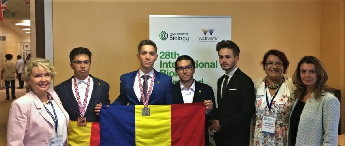 Trei premii pentru România la Olimpiada Internaţională de Biologie 2017