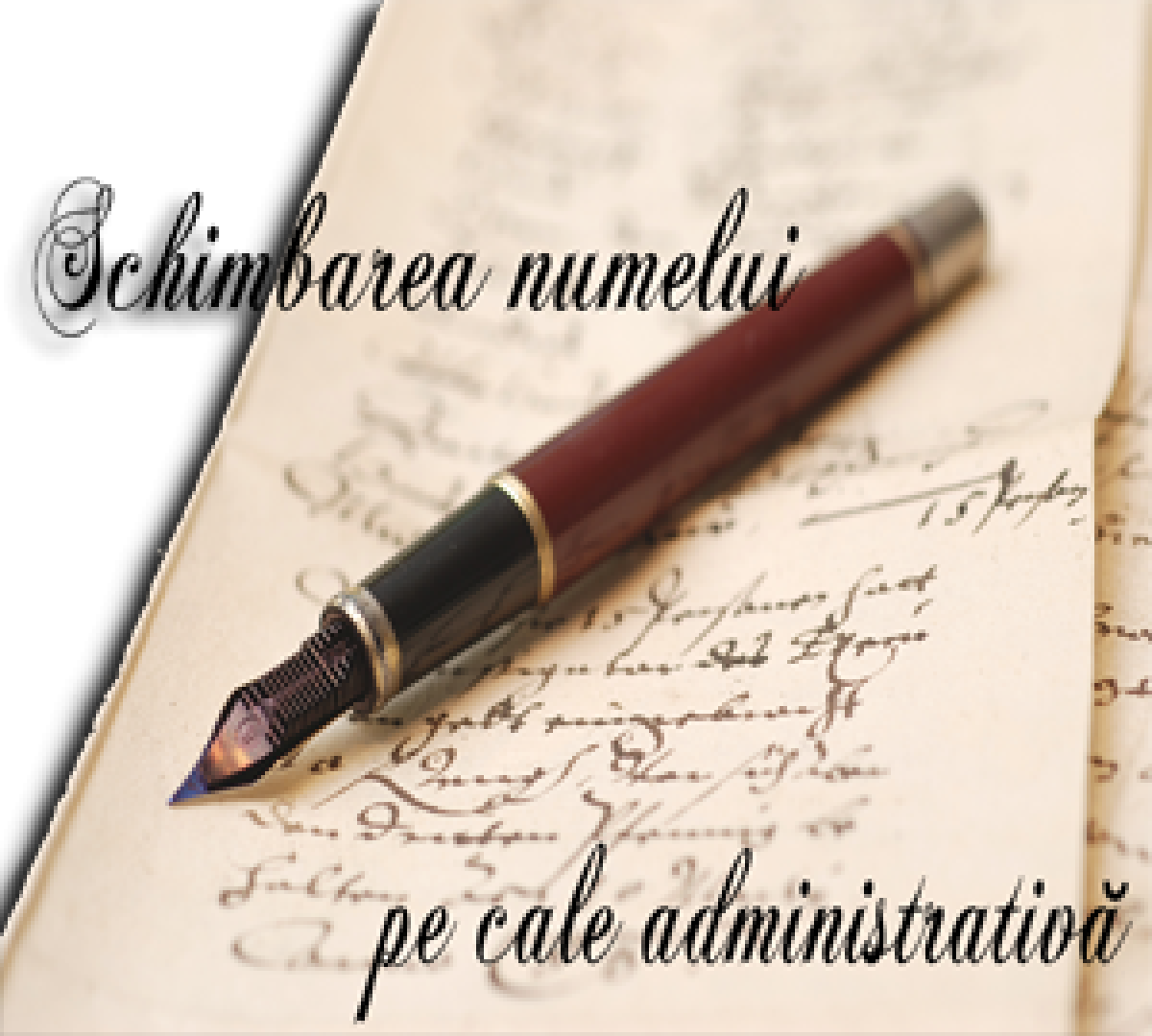 Procedura schimbării numelui sau prenumelui pe cale administrativă