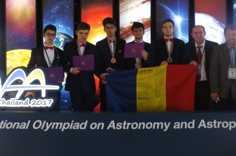 Cinci premii la Olimpiada Internaţională de Astronomie şi Astrofizică