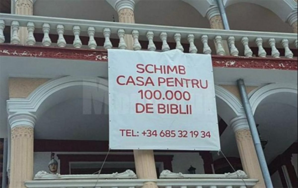 Dai 100.000 de Biblii şi îţi cumperi casă în Cîmpulung Moldovenesc