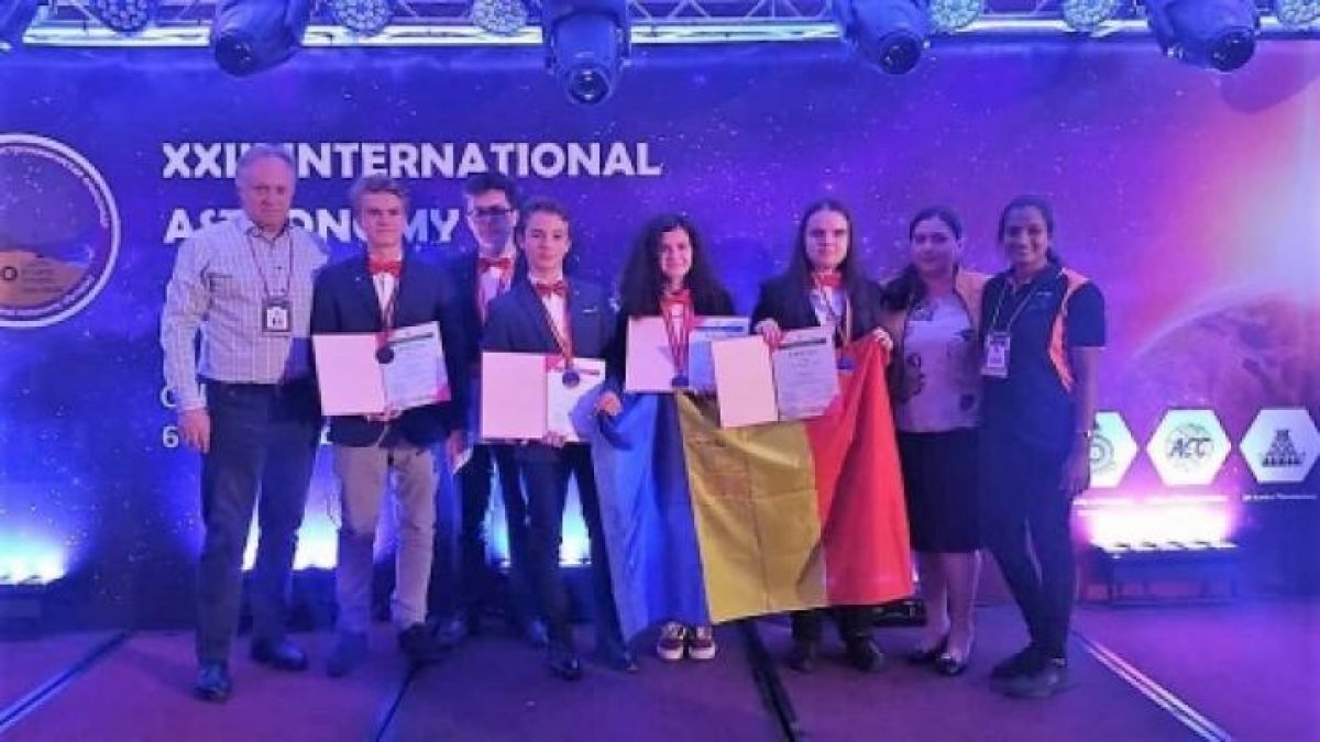 Cinci medalii la Olimpiada Internaţională de Astronomie 2018